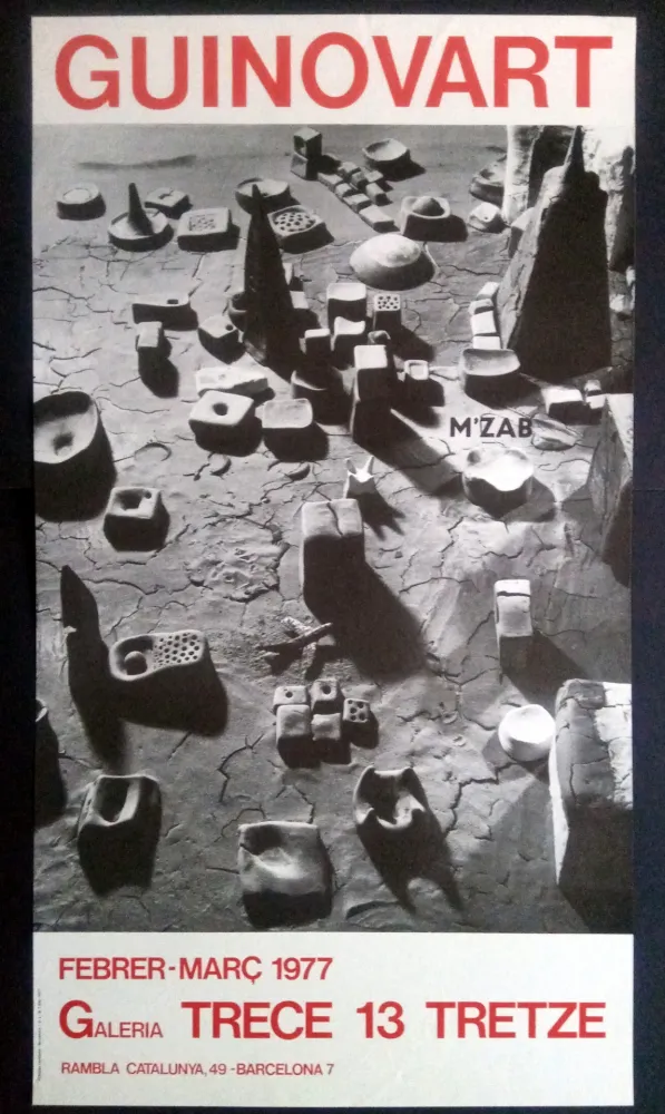 Афиша Guinovart - Guinovart Galeria trece 1977