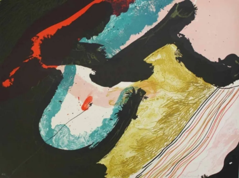 Литография Guinovart - Homenatge a Joan Prats II