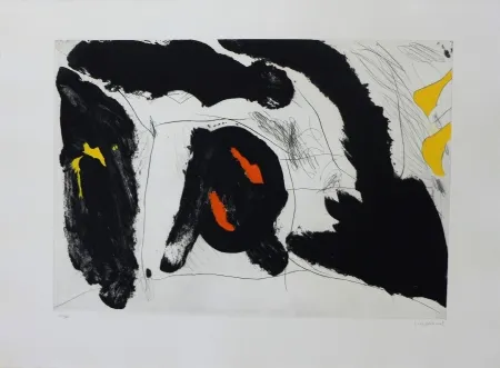 Гравюра Guinovart - Imatges de temps 3