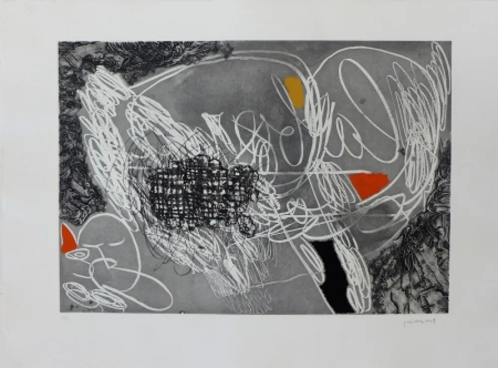 Гравюра Guinovart - Imatges de temps 7