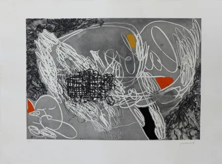 Гравюра Guinovart - Imatges de temps 7