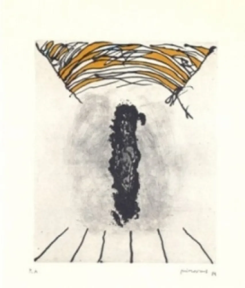 Гравюра Guinovart - La cara fosca