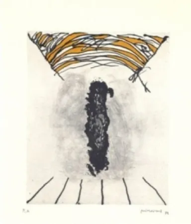 Гравюра Guinovart - La cara fosca