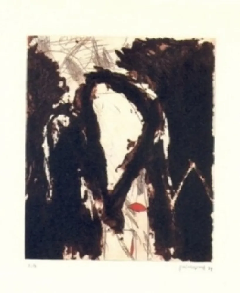 Гравюра Guinovart - La nit