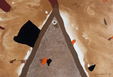 Литография Guinovart - L'ull 1982