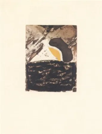 Гравюра Guinovart - L'últim ocre