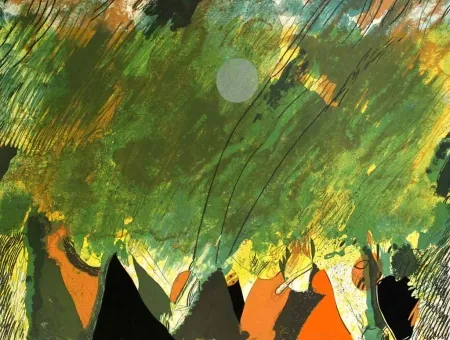 Литография Guinovart - Petit cercle