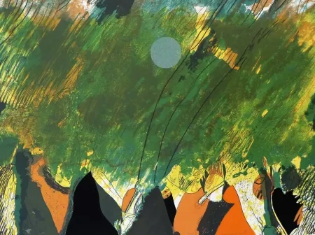 Литография Guinovart - Petit cercle