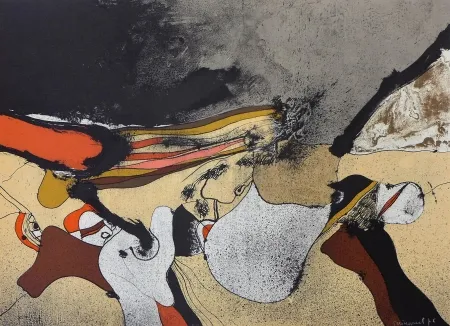 Литография Guinovart - Sans titre 1