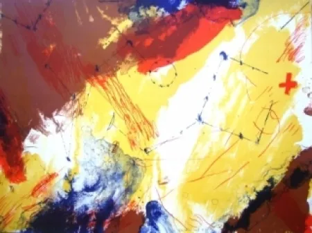 Литография Guinovart - Sans titre 11