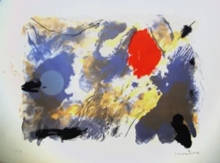 Литография Guinovart - Sans titre 13