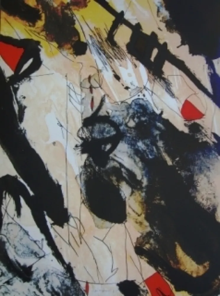 Литография Guinovart - Sans titre 15