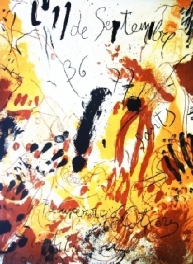 Литография Guinovart - Sans titre 16