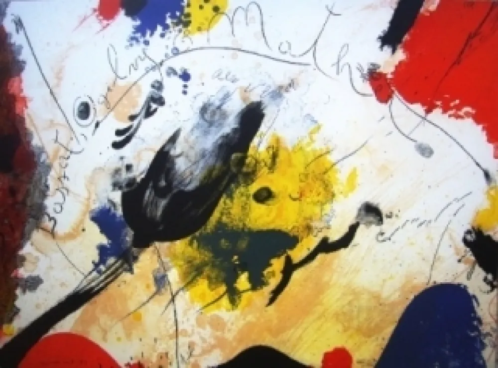 Литография Guinovart - Sans titre 17