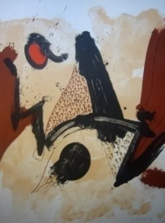 Литография Guinovart - Sans titre 20