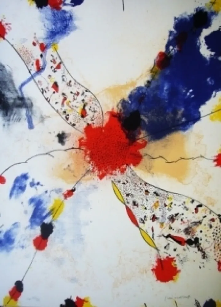 Литография Guinovart - Sans titre 3