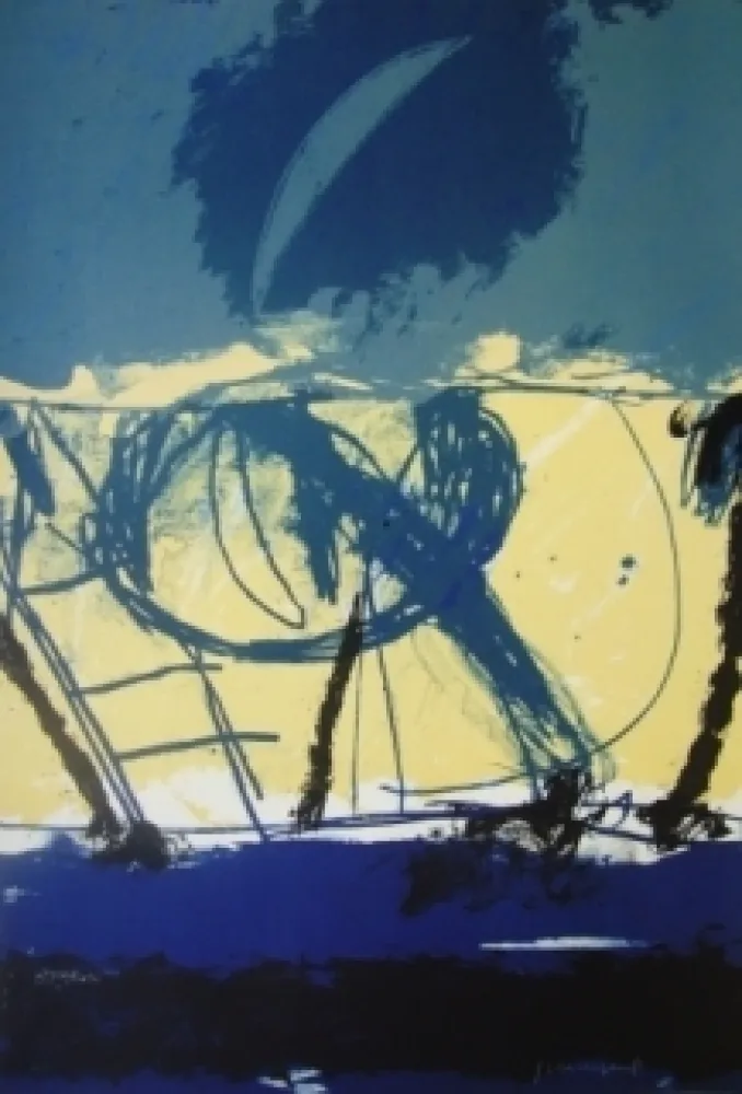 Литография Guinovart - Sans titre 5