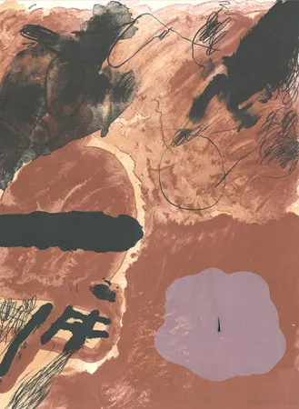 Литография Guinovart - Sans titre 9