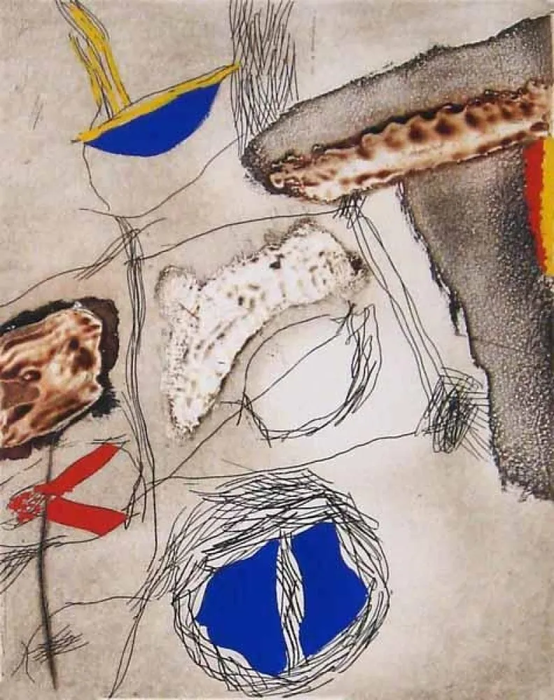 Офорт Guinovart - Sèpia 3