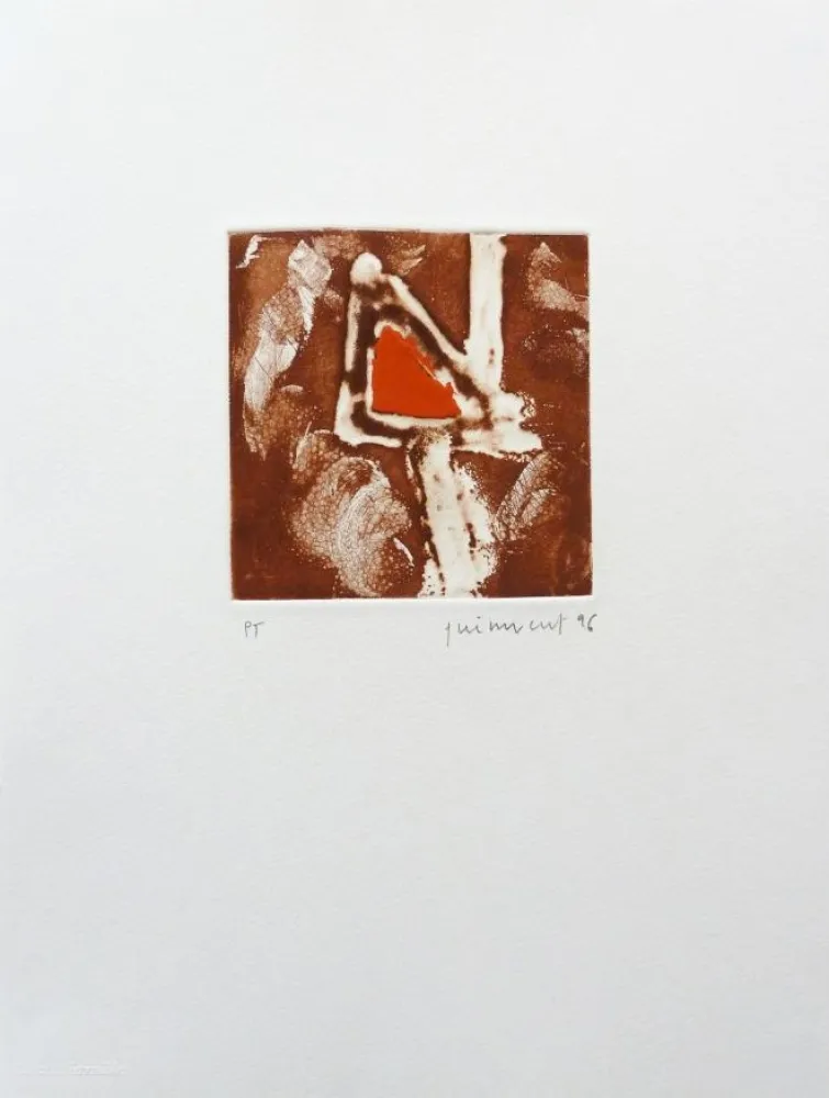 Гравюра Guinovart - Siena torrada 6