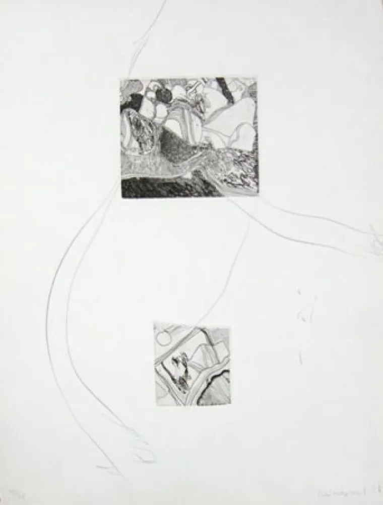 Офорт Guinovart - S/T