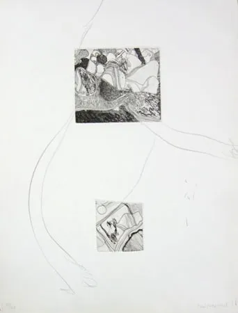 Офорт Guinovart - S/T