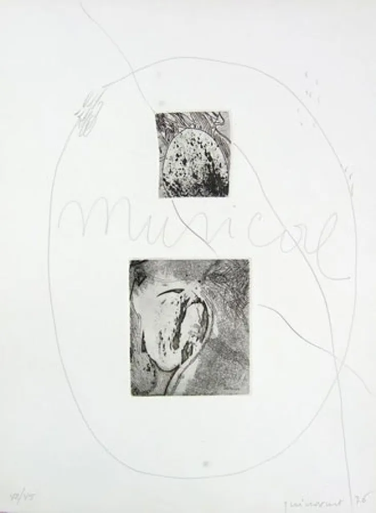 Офорт Guinovart - S/T