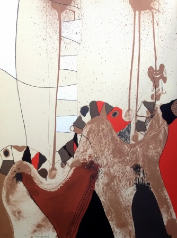 Литография Guinovart - S/T