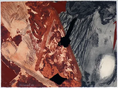 Гравюра Guinovart - Tierra quemada