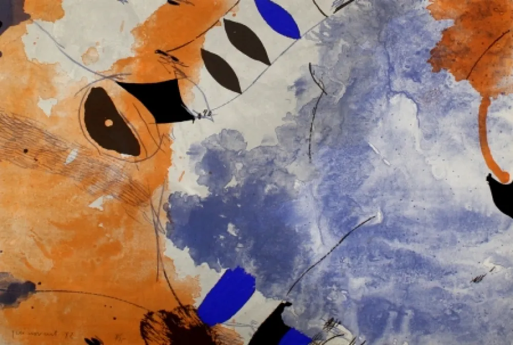 Литография Guinovart - Una veu