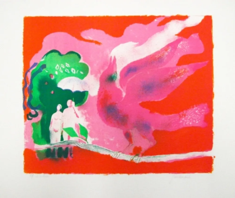 Литография Guiramand - Untitled