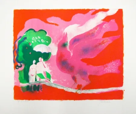 Литография Guiramand - Untitled