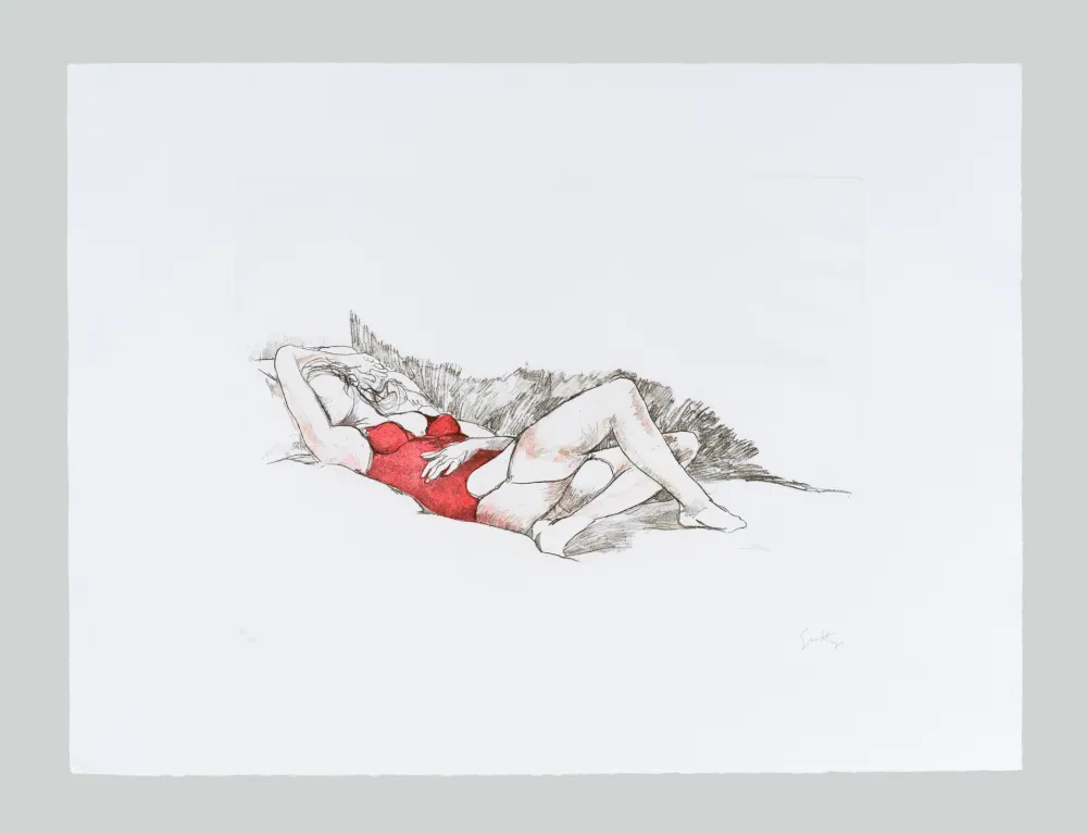 Офорт И Аквитанта Guttuso - Amante