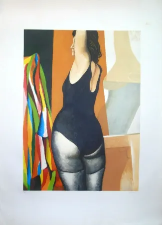 Офорт И Аквитанта Guttuso - La ballerina