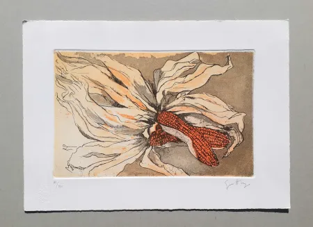 Офорт И Аквитанта Guttuso - Natura morta