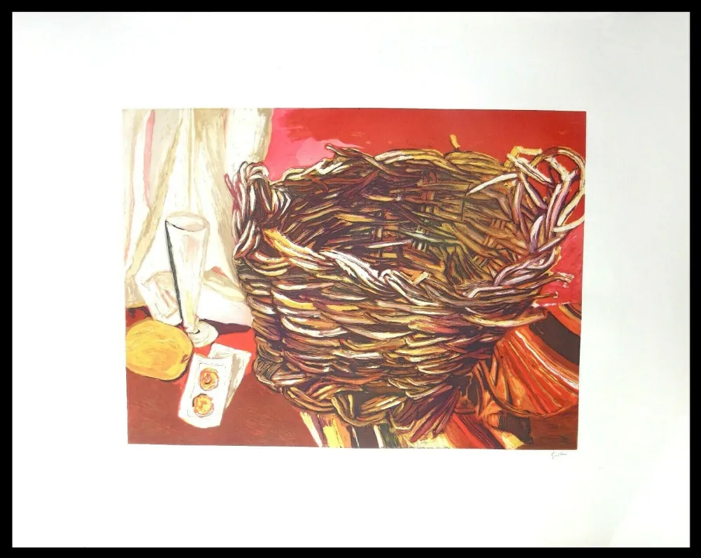 Офорт И Аквитанта Guttuso - Natura morta