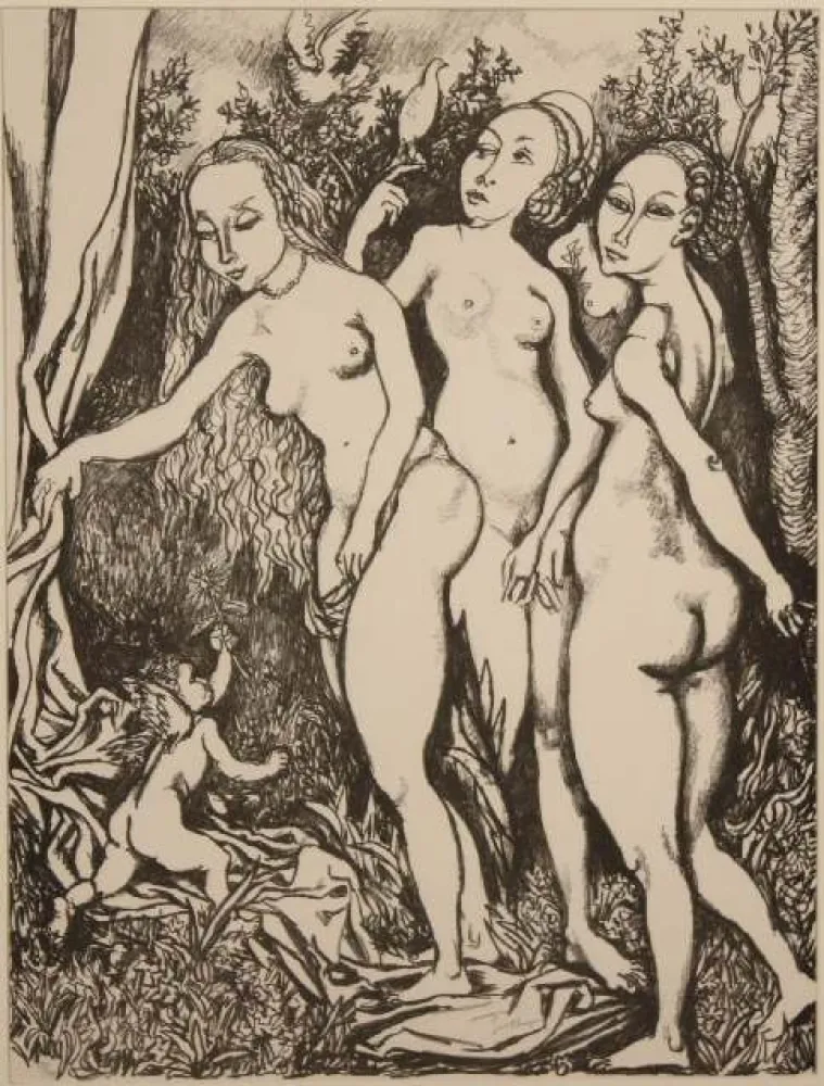 Литография Guttuso - OMAGGIO A DURER