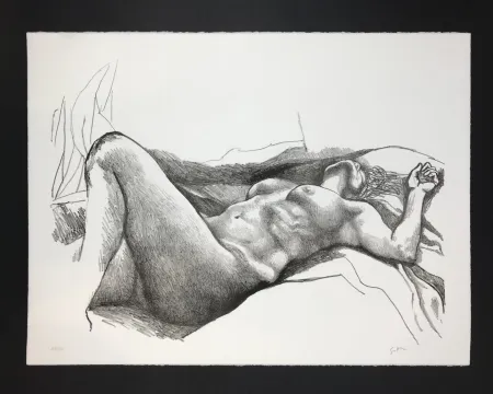 Литография Guttuso - Senza titolo