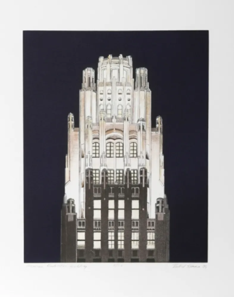 Гравюра Haas - American Radiator Building