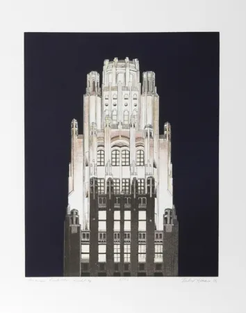 Гравюра Haas - American Radiator Building