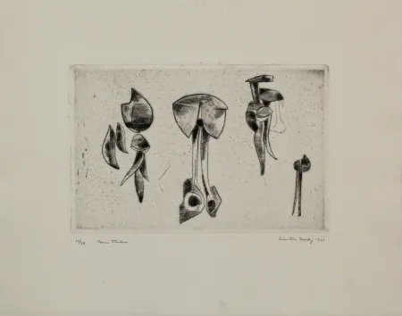 Гравюра Hadzi - Form Studies