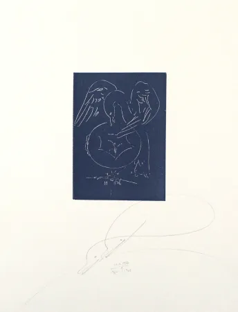 Офорт Hafner - Nacht / Night