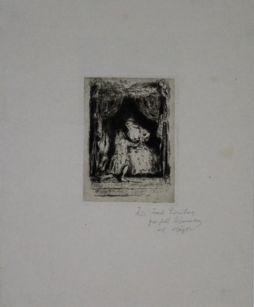 Гравюра Häger - Aus 