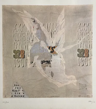 Многоэкземплярное Произведение Hains - Aus Les Nouveaux Réalistes