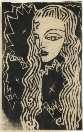 Гравюра На Дереве Hamerschlag - Portrait