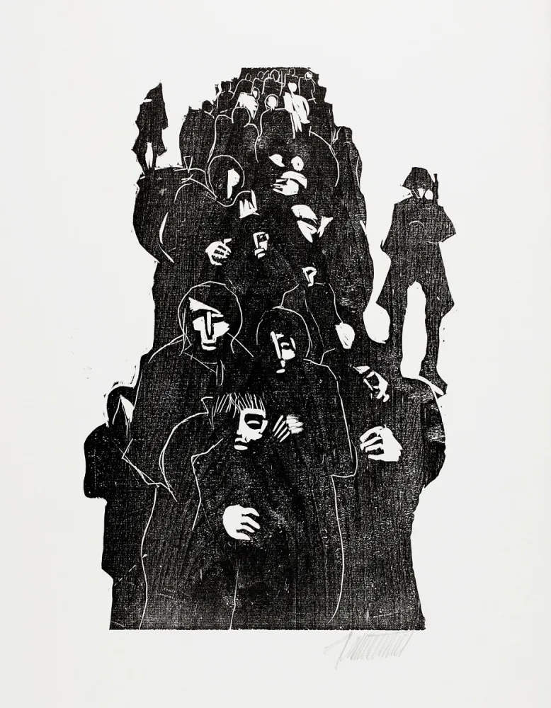 Гравюра На Дереве Hammerstiel - Täglich ist Allerseelen (Every Day is All Souls' Day)