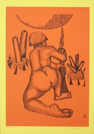 Литография Hanko - Krieger (Warrior)