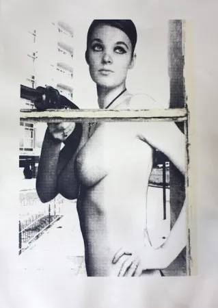 Сериграфия Hardacre - You Can't Get a Man with a Gun