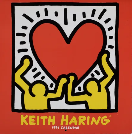 Гашение Haring - 1994 Calendar (Ephemera)