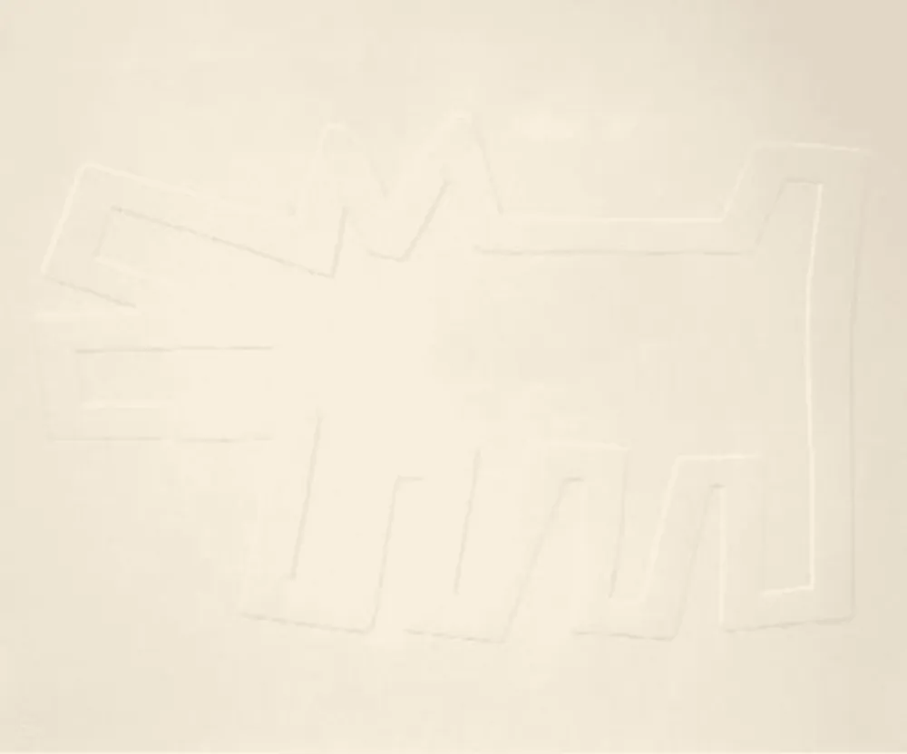 Многоэкземплярное Произведение Haring - Barking Dog (from White Icons)